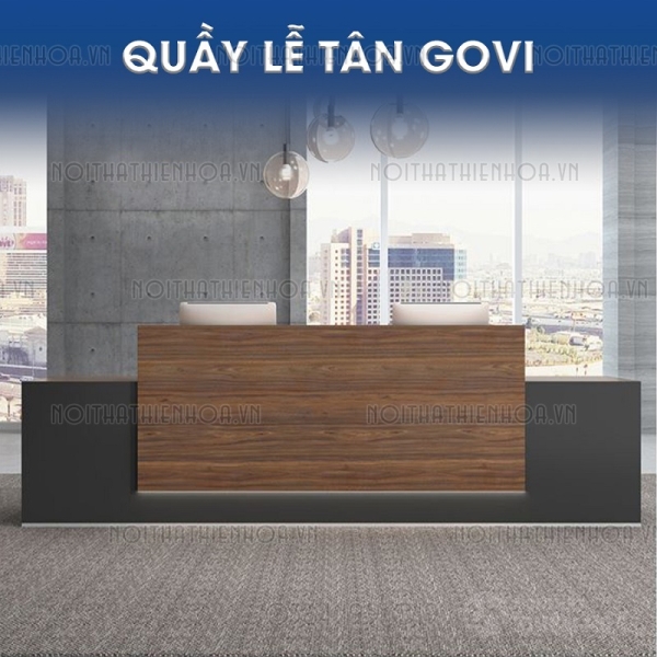 Quầy lễ tân QLT05-D
