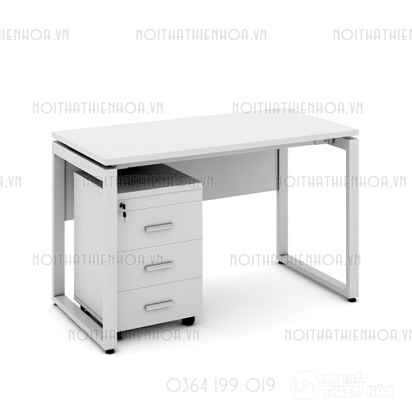 Bàn chân vuông chữ U Eos 1m2 EU12T-Y-T