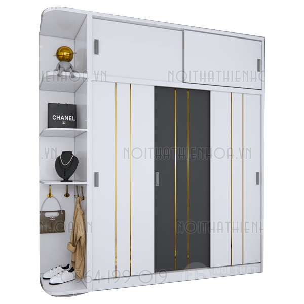Tủ Quần Áo Cánh Lùa TA7624