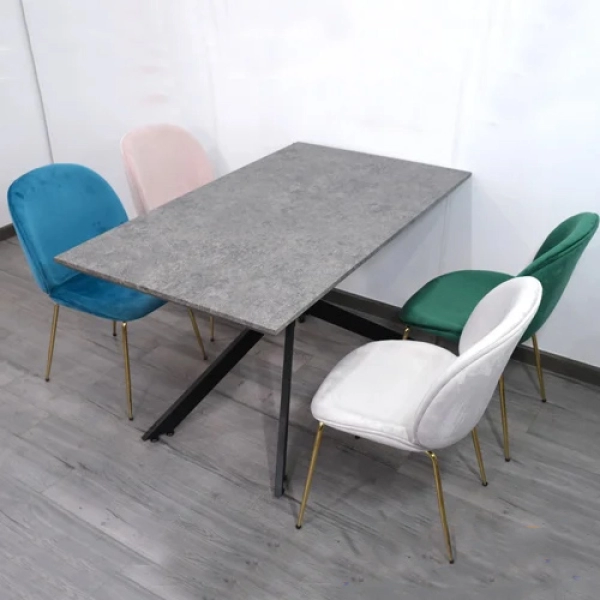 Bộ bàn ăn 4 người sang trọng hiện đại – Mã: T133-4x23NG