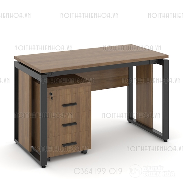 Bàn chân vuông chữ U Eos 1m2 EU12Y-1