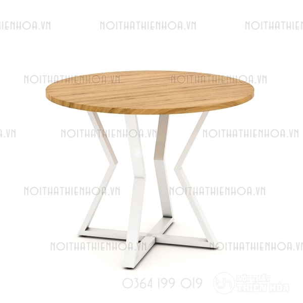 Bàn tròn chân sắt B03-80-T