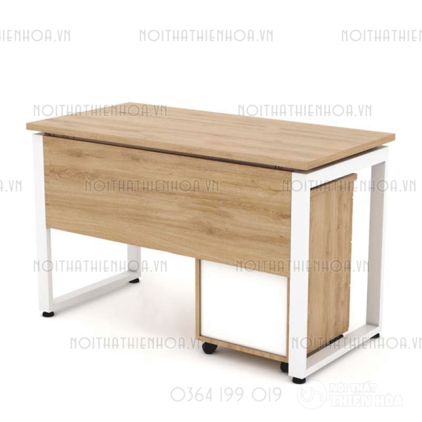 Bàn chân vuông chữ U Eos 1m2 EU12T-Y