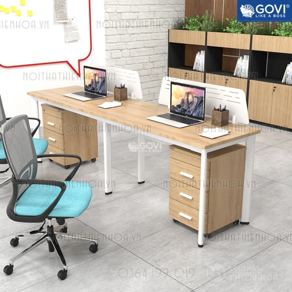 Module bàn 2 người Oval 2m4 OV2406