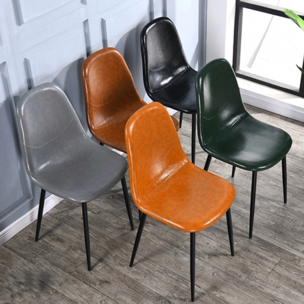 Bộ bàn tròn cafe 4 ghế bọc da – Mã: T117-4×245