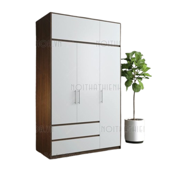 Tủ áo 2 tầng 1m5x2m4 TA43