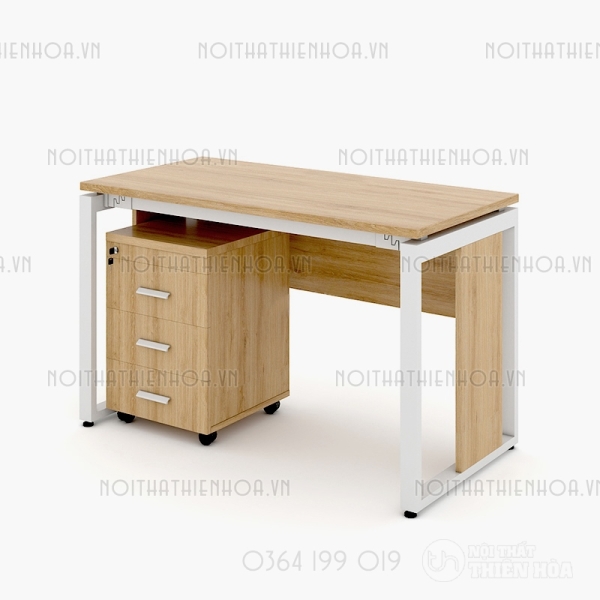 Bàn chân vuông chữ U Eos 1m2 EU12Y-1