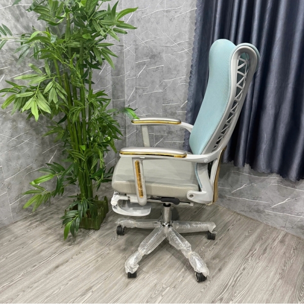 Ghế Công Thái Học Lưng Cao Có Gác Chân Thư Giãn Sang Trọng – GX89