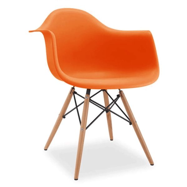 Ghế cafe Eames nhựa gỗ – Mã: 209