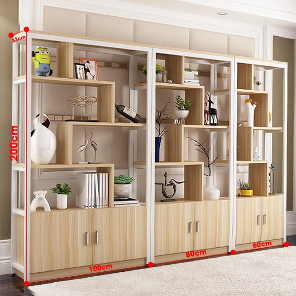 Kệ tủ giá sách phong cách hiện đại 01