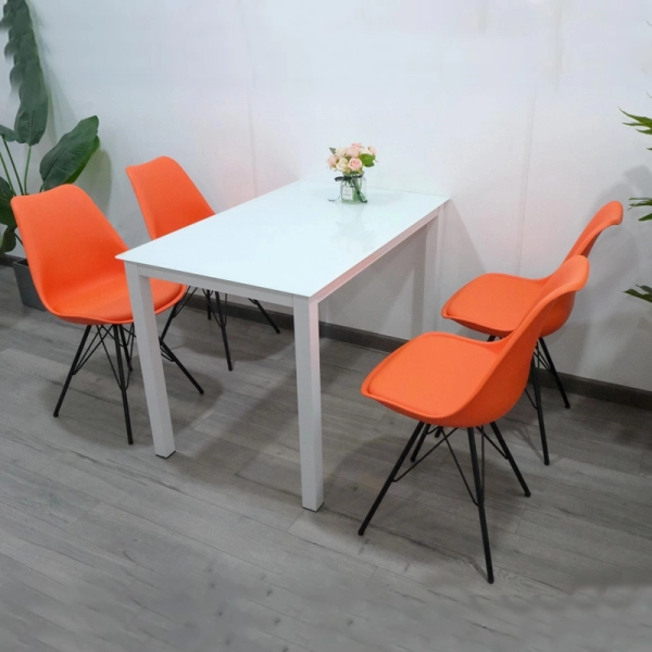 Bàn ăn mặt kính giá rẻ nhập khẩu- Mã: T154