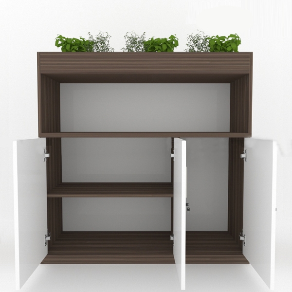 Tủ cây trang trí để hồ sơ TC2C12-426T