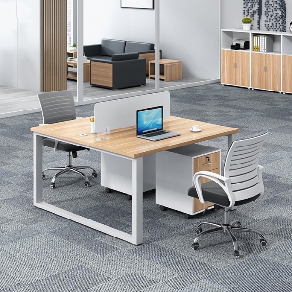 Cụm bàn làm việc 2 người hiện đại