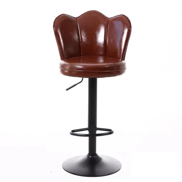 Ghế quầy bar nệm vương niệm chân đen- Mã: 445A