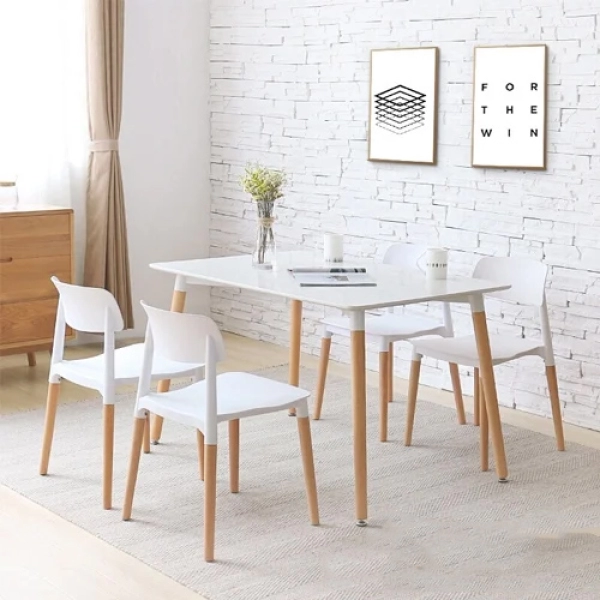 Bộ bàn ăn đẹp hiện đại giá rẻ- Mã: T108-4×228