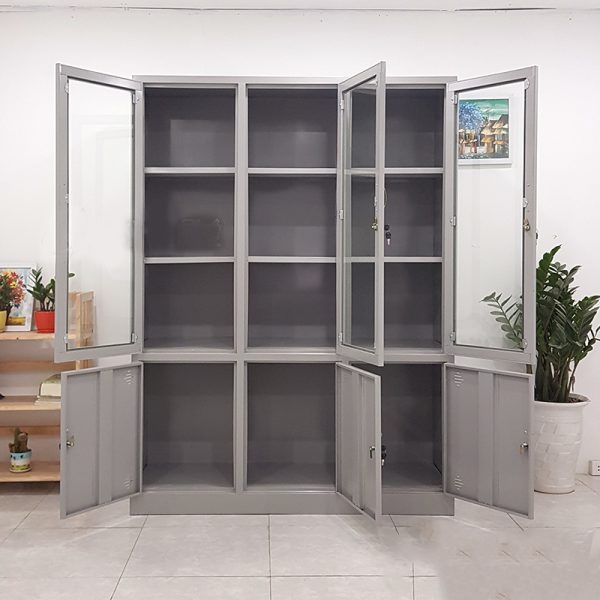 Tủ sắt 3 buồng giá rẻ 12