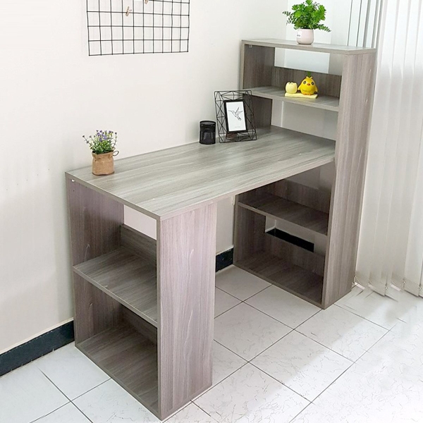 Bàn học giá sách kiêm bàn làm việc 04