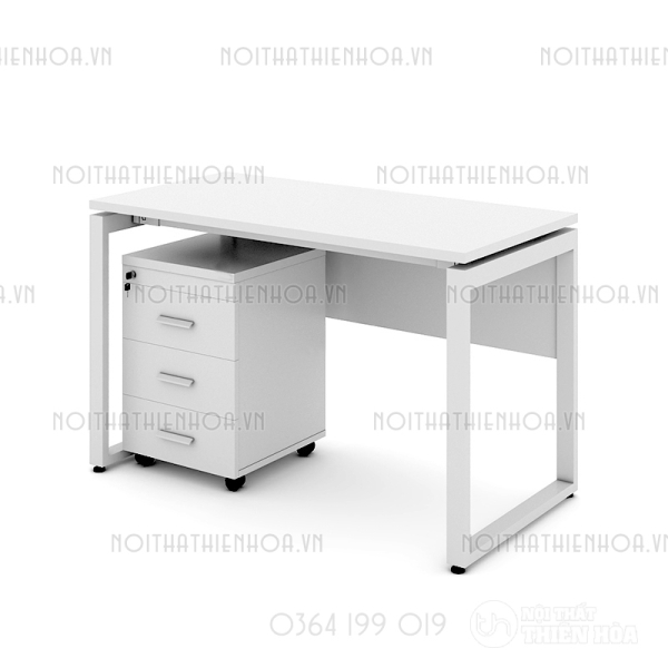 Bàn chân vuông chữ U Eos 1m2 EU12T-Y-T