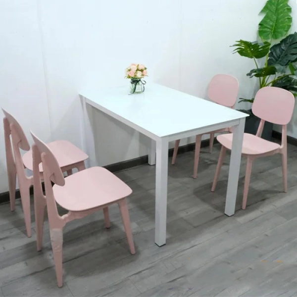Bàn ăn mặt kính giá rẻ nhập khẩu- Mã: T154