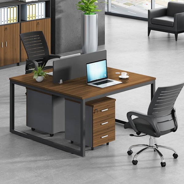 Cụm bàn làm việc 2 người hiện đại