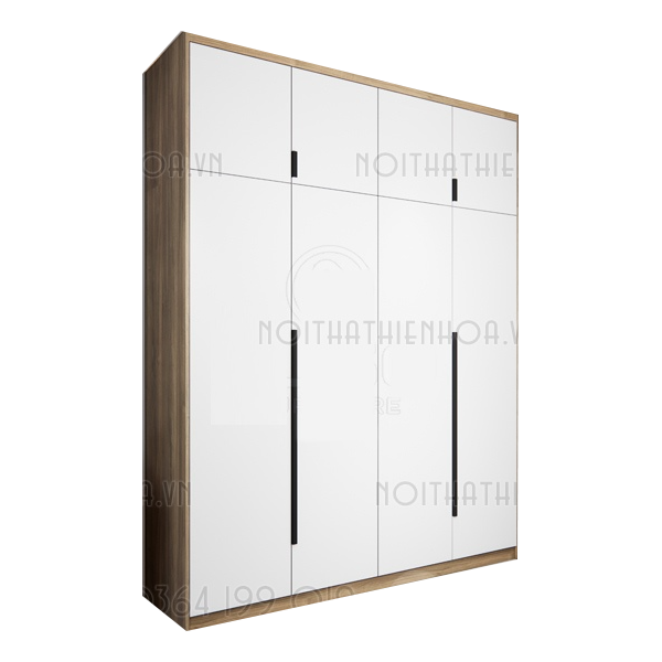 Tủ quần áo gỗ cốt xanh thái lan TA6820