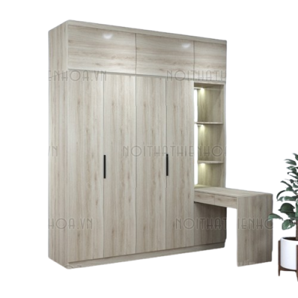 Tủ quần áo kết hợp bàn trang điểm-TA62S