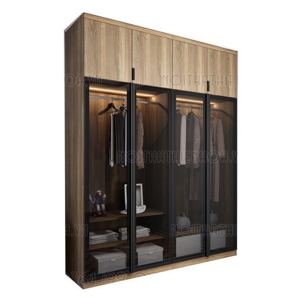 Tủ quần áo cánh kính TA7020