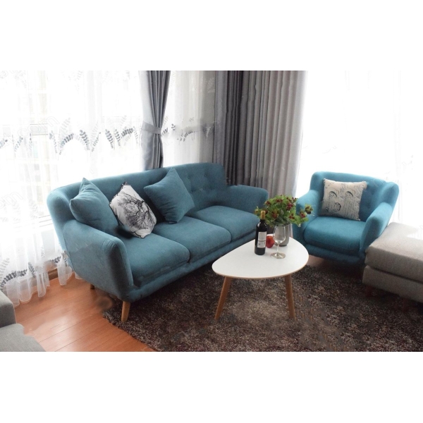 Sofa văng xanh nước biển – SF-30