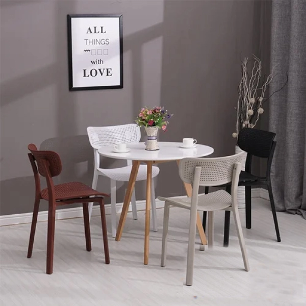 Bàn ăn, bàn cafe tròn 3 chân bằng gỗ – Mã: T101