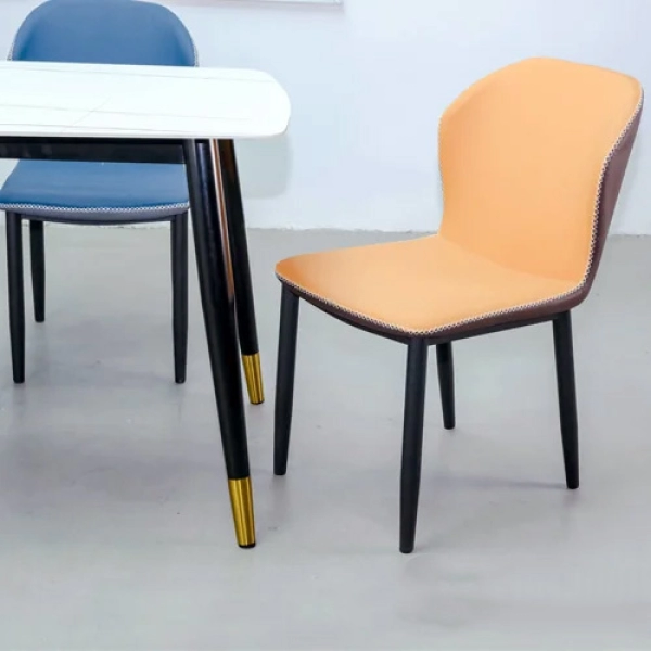 Bộ bàn ăn 4 ghế mặt đá sang trọng- Mã: T147-14-4×2119