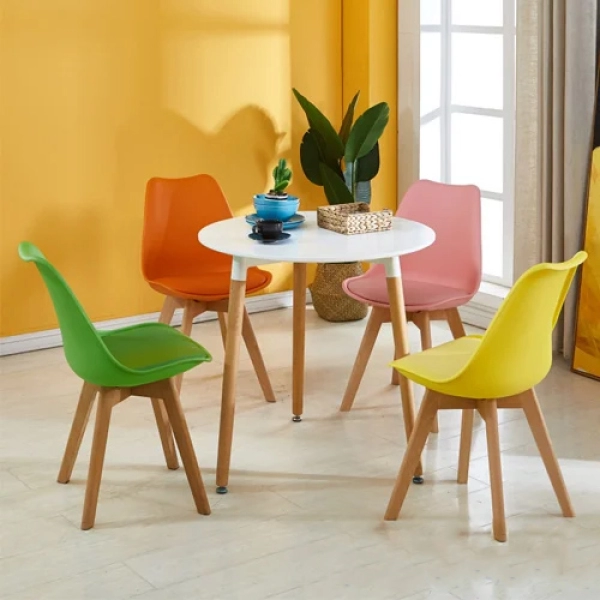 Bộ bàn tròn tiếp khách hiện đại cho căn hộ chung cư- Mã: T105-4×205