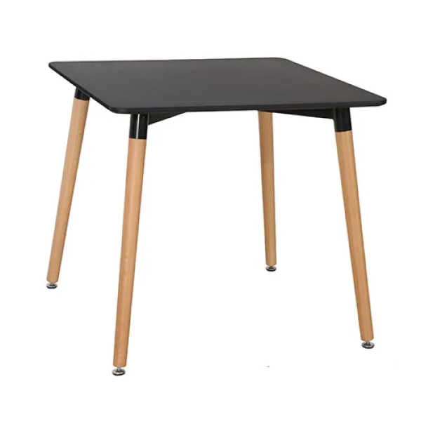 Bộ bàn ăn, cafe cho 4 người gồm bàn vuông T108S và ghế cafe tolix 303