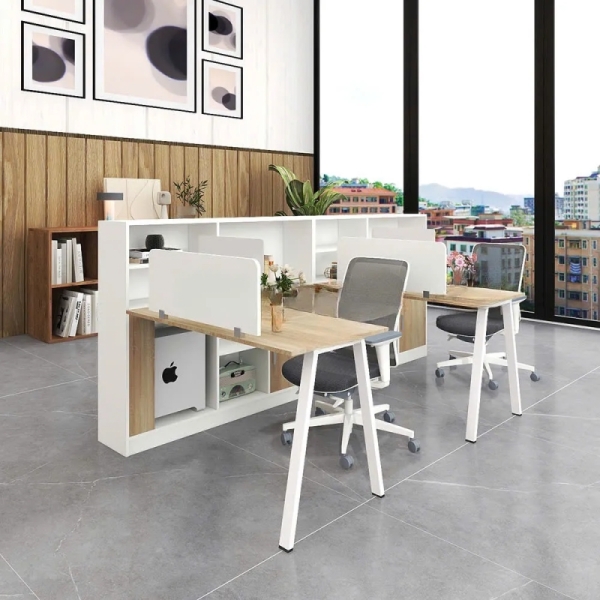 Cụm Bàn Làm Việc 2 Người Tách Rời Sang Trọng – BC120
