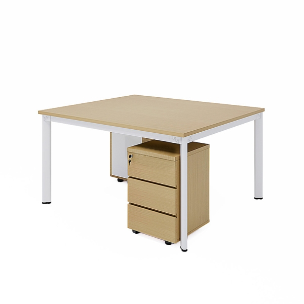 Cụm bàn làm việc 2 người chân Oval OVC01-1212