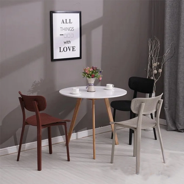 Bàn ăn, bàn cafe tròn 3 chân bằng gỗ – Mã: T101