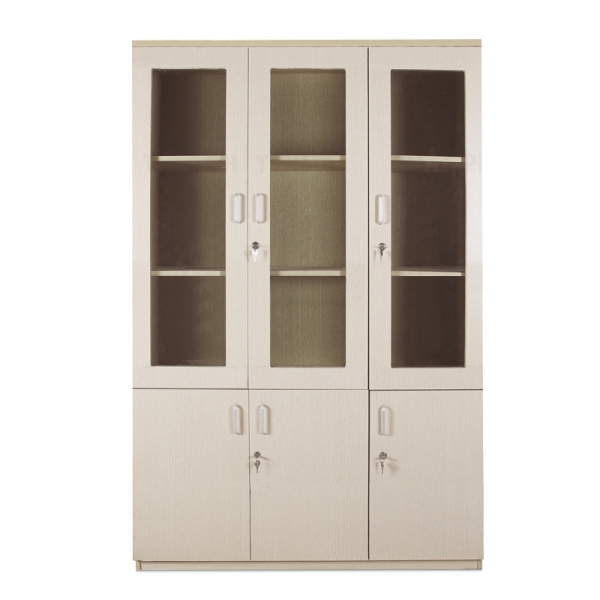 Tủ tài liệu 3 cánh vân sồi giá rẻ  TTLG-5-383-12