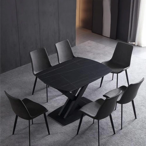Bộ bàn ăn thông minh gấp gọn 6 ghế- Mã: T179A-6×2109