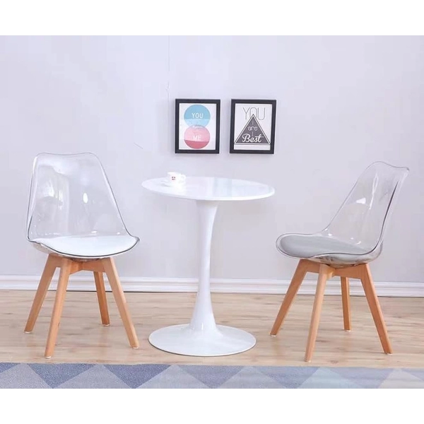 Ghế cafe tiếp khách trong suốt hiện đại- Mã: 288