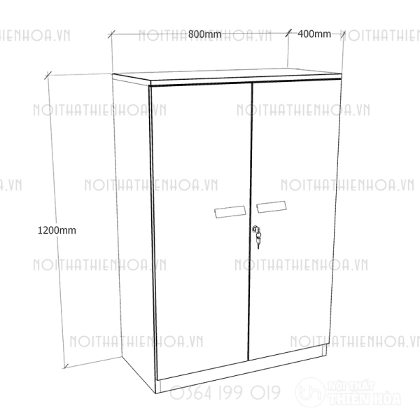 Tủ tài liệu Classic CL120-04
