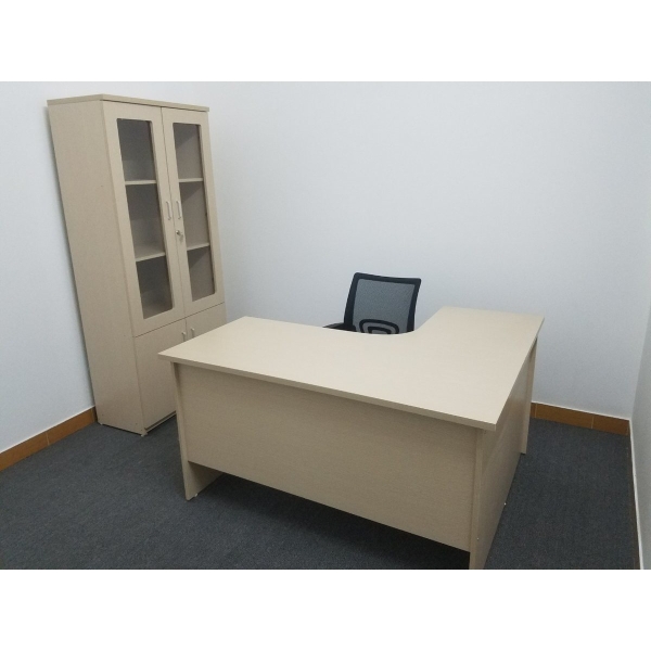 Bàn làm việc chữ L 1m6 BLVG-CL-383