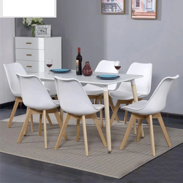 Bộ bàn ăn 6 ghế hiện đại nhập khẩu – Mã : T108-6×205