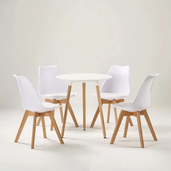 Bộ bàn tròn tiếp khách hiện đại cho căn hộ chung cư- Mã: T105-4×205