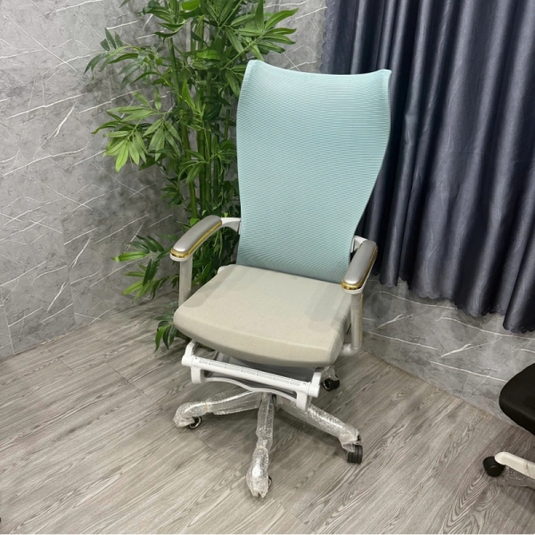 Ghế Công Thái Học Lưng Cao Có Gác Chân Thư Giãn Sang Trọng – GX89