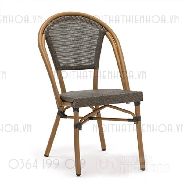 Ghế cafe sân vườn nệm lưới- Mã: 282A