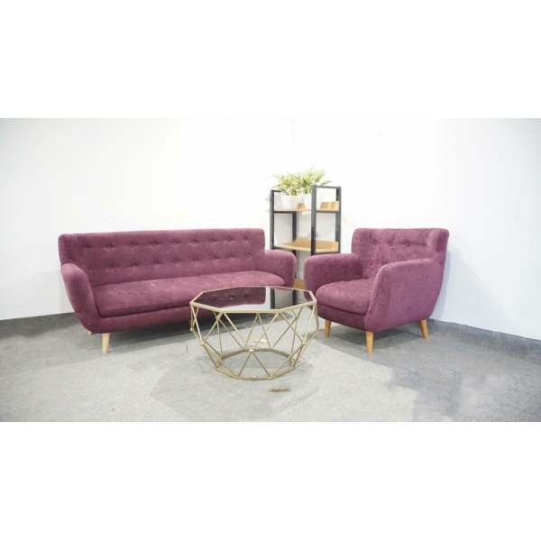 Sofa văng màu hồng SF-18