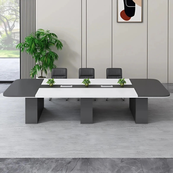 Bàn Họp Văn Phòng Bo Góc 3m6 – BH39