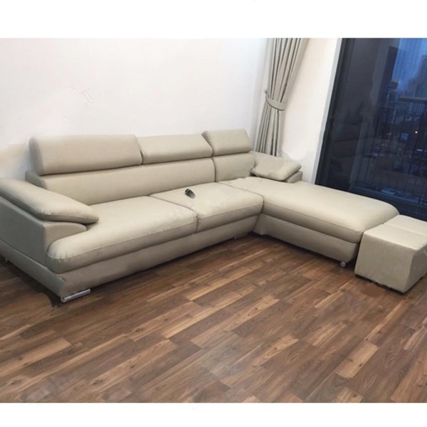 Ghế sofa da màu nâu – SF-31