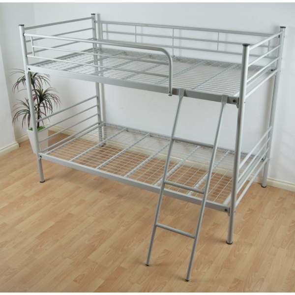 Giường sắt 2 tầng màu đen