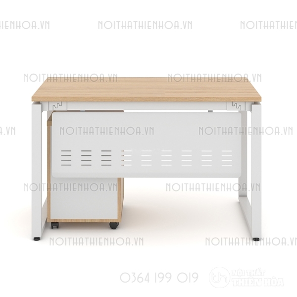 Bàn chân vuông chữ U Eos 1m2 EU12YS