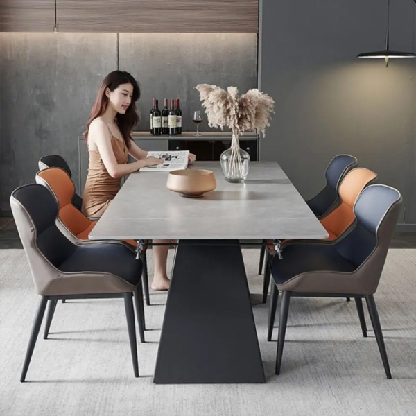 Bàn ăn thông minh kéo dài mặt đá- Mã: T1142